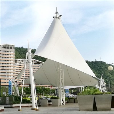 Tenda de membrana de paisagem